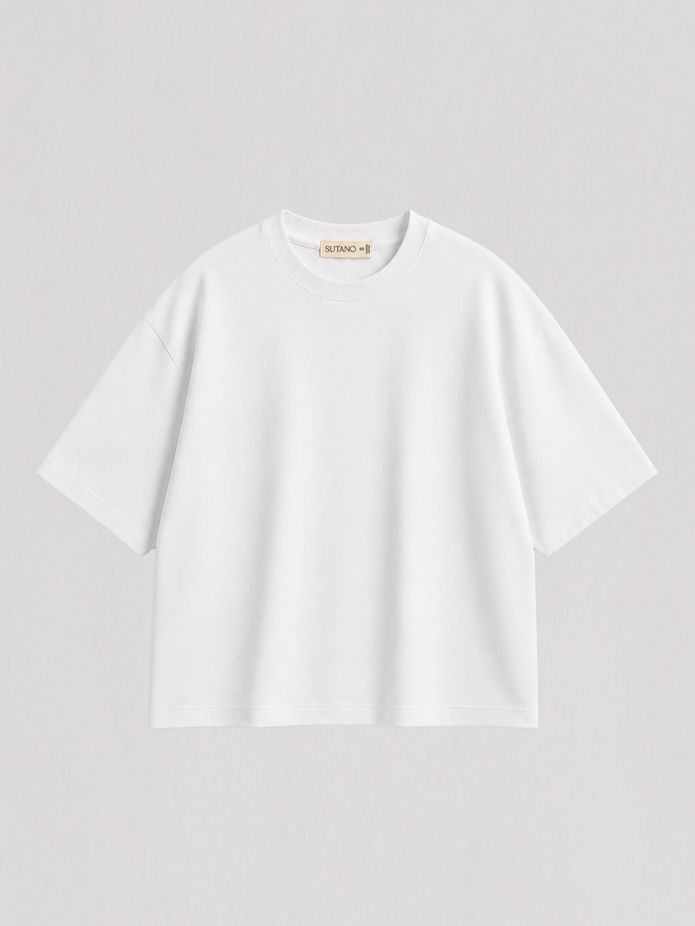 Polo Boxy fit en color Cloud